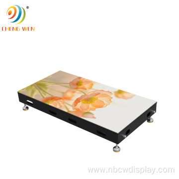 P2.976 Interactive Dance Floor LED Screen Iron Cabinet